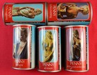 Tennent s Lager Beer Can Penny Set Of 5 Limited Scotland Girls Nice Cans