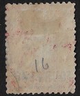 St  Helena Qv 1868 Surcharge Scott 21  Sg 14  Wmk Cc  P  12     Cv  72   a5042