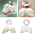 Infant Photo Props Hairband Angel Wing Costume Newborn Photography Suit