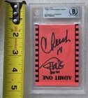 Cheech   Chong Signed Slabbed Beckett Bas Coa Autographed Movie And Tommy Marin