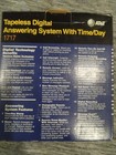 At t Tapeless Digital Answering System Time day 1717 W Cord Box Instructions 