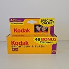     kodak 4-roll Pack Gold 200 35mm 24 Exposure Print Film Expired 2003 New Sealed