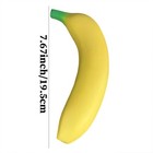 Jumbo Banana Squishy Toy Stress Reliever Slow Rising Squeeze Fruit