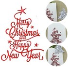 Merry Christmas Tree Metal Die Cuts  Happy New Year Tree Cutting Dies Cut Ste   