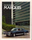 Mercury Marquis Lot Of 3 Vintage Brochures 1978 1979 1980 Original N mnt