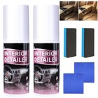 2pcs Car Interior Cleaner  2026 New Polishing Cleaner Car Interior Spray  