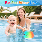 Baby Bath Toys  Light Up Whale Bath Toy Sprinkler For Babies 6-12-18 Months