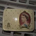 Queen Elizabeth  Coronation Tin Original 1953