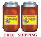Pacifico Clara Cerveza 2 Beer Can Cooler Coozie Coolie Koozie Huggie New