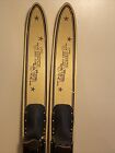 Vintage Wood Lake Region Superstar Usa Made Water Skis Beautiful Free Shipping
