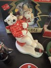 Vintage Coke Coca Cola Lot 17 Ornaments   Pins  Key Chain  Magnets  Figurine