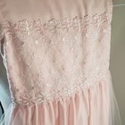 Bonnie Jean Pink Lace And Ribbon Dress Size 6x