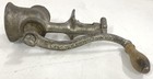 Antique Universal Iron Meat Grinder Table Mount Hand Crank