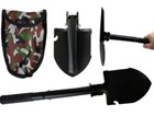 16    Camping Folding Shovel Multi-tool Expandable W  Pouch Survival Entrenching