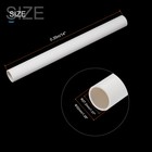 Pvc Rigid Round Pipe 27 2mm Id 32mm 1 1 4  Od 350mm White High Impact
