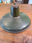 Vintage Gas Station Porcelain Barn Light Industrial 12  Light Shade Green