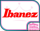 Ibanez Guitar Bass Logo A Vinyl Sticker Car Poster Bedroom Amp Wall Window Music