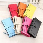 Women Lady Leather Long Wallet Card Holder Purse Handbag Clutch Zipper Phone Bag
