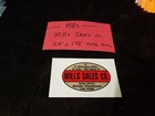 Mills Sales Company Antique Slot Machine Oval Decal Reno 2-1 8  X 1-3 8 
