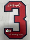 Dale Murphy Signed Braves Custom Jersey W  Nl Mvp 82 83 Beckett Bas Coa