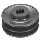 Uxcell 2bk47-1 V-belt Sheave 1 bore 4 45 od Double Groove Web Sheave