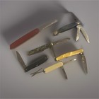 Victorinox Buck Ambassador Imperial Pocket Knife Lot  Mixed Handles Conditions 
