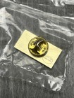 Vintage Walmart Pharmacy Employee Pinback Lapel Pin Gold Tone White Blue Logo