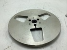 Vintage 7  Meister Aluminum Metal Take Up Reel To Reel 1 4  Tape 3 Window