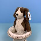 Jellycat Small Bashful Fudge Puppy     7-8  Soft Baby Plush Toy Retired Nwt
