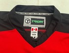 Tron Canada Tree Stump Loggers Medium Hockey Jersey Minor League Nhl Ahl Vintage