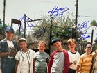 The Sandlot Movie Cast Signed By 8 16x20 Photo Renna Leopardi Jsa Witnessed 