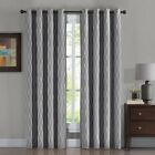  set Of 2  Victoria 100  Blackout Window Curtains Jacquard Heat   Light Blocking