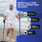 Ckg Metal Detector Shovel Travel Carbon Handle For Scoop Shovel Universal