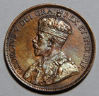 1918 Canada One 1 Cent 1c Nice Au -5125-