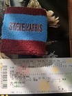 Iron Maiden Steve Harris Stage Used In Japan Original Sweatband Wristband Genuin