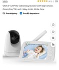 Vava Baby Monitor Va-ih006  720p Hd 5    Display Video Monitor W  Camera Audio New