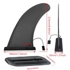 Paddle Board Fin 9 Sup Fin Replacement Universal Nylon Single Center Fin No