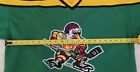 Men s Mighty Ducks Hockey Jersey Size M Green yellow multi -  44 Reed