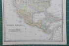 North America Vintage Original 1889 Rand Mcnally World Atlas Map Lot