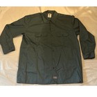 Dickies Men s Original Fit Long Sleeve Twill Work Button Down Shirt Green - Xl