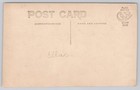 Edwardian Woman Portrait Sepia Tone Glasses Fashion Rppc Postcard