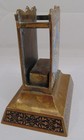 Vintage Matchbox Holder Bronze   Cloisonne Enamel Box 