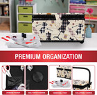 Singer Sewing Basket With Sewing Kit  Needles  Thread  Scissors  And Notions  pl