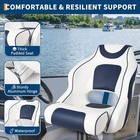 High Back Boat Seat Flip-up Captain Bucket Seat Chair For Fishing pontoon Boats
