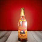 Vintage Sign Royal Crown Rc Cola Bottle Paperboard Card Soda Pop Advertising 23 