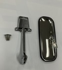 1960-71 Chevy gmc C10 Truck Interior Chrome Rear View Mirror   Bracket New