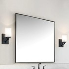 Xinbei Lighting Black Sconces Wall Lighting 1 Light Bathroom Wall Sconce Dual
