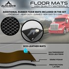 Floor Mats Fits Peterbilt 587  Truck Floor Mats Prestige-line - Brown 