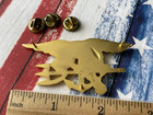 Authentic Vintage 1970 s   80 s Us Navy Seal Officer Trident Uniform Badge