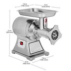 Meat Grinder Commercial   Electric Minced Meat Maker   150 Kg  330 Lbs  P h